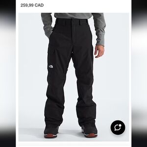 The North Face Men's Snow Ski Pants Small Like New